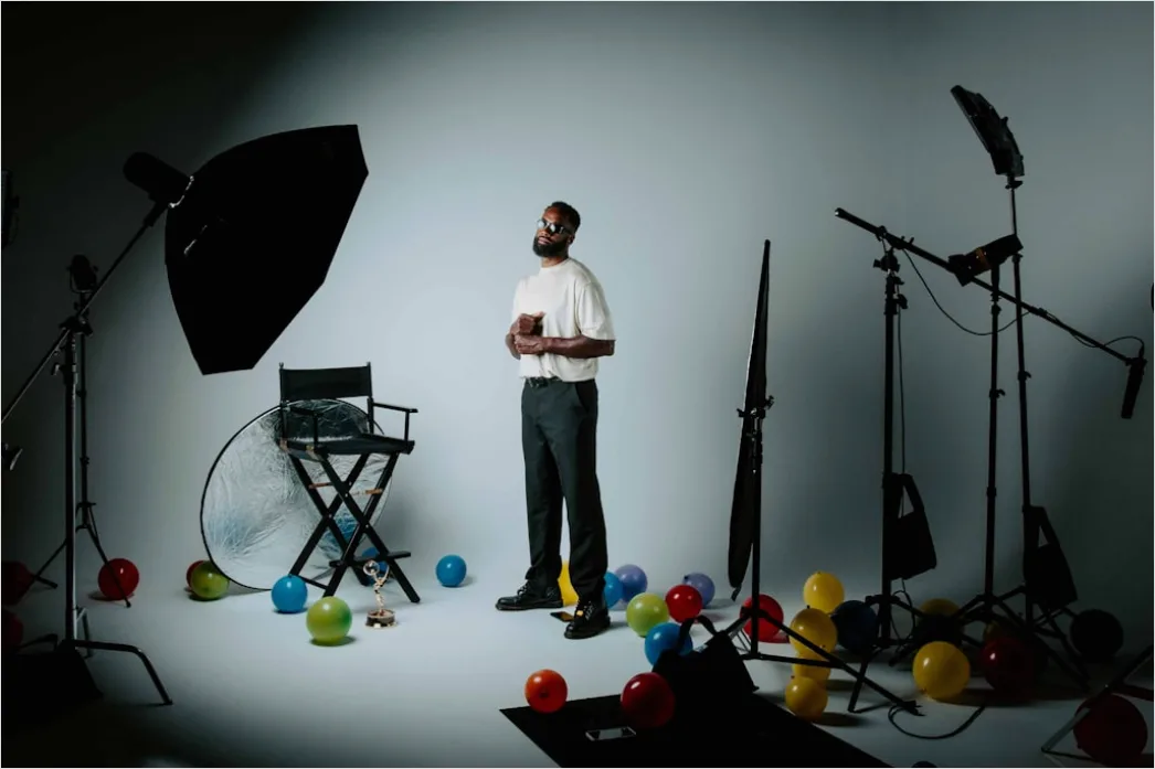 Detail Man Portrait Creative Professional Studio Environment Number 10
