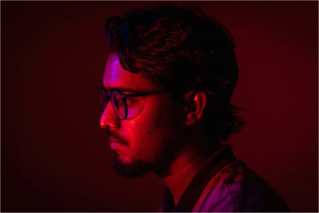 Detail Man Portrait Side Profile Dramatic Studio Lighting Number 11