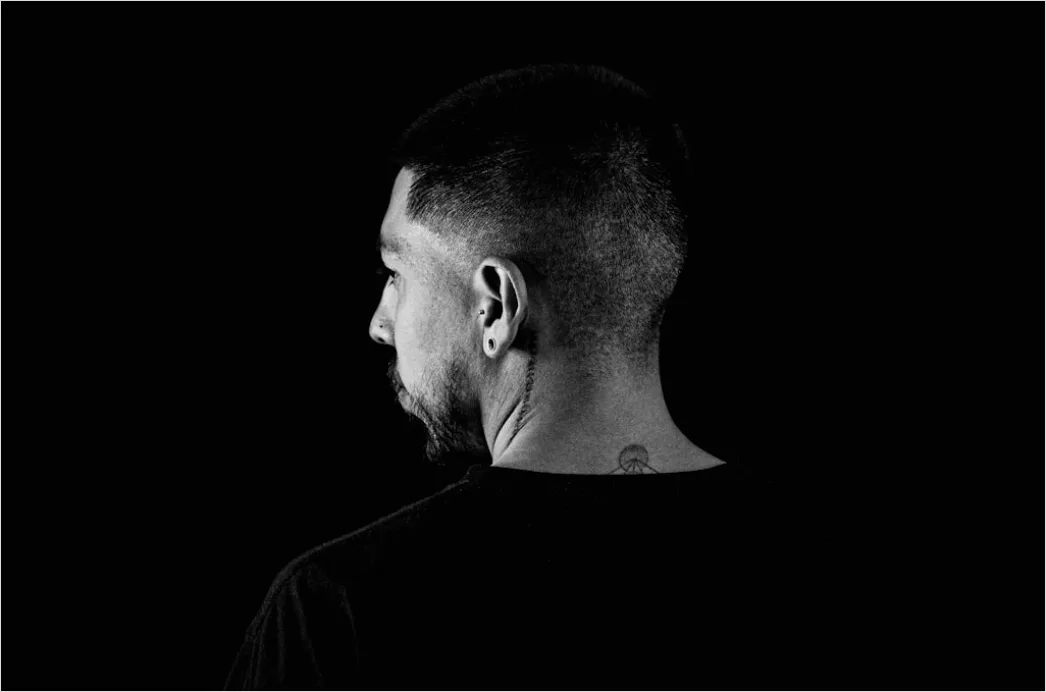 Detail Man Portrait Side Profile Dramatic Studio Lighting Number 20