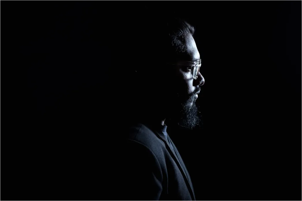Detail Man Portrait Side Profile Dramatic Studio Lighting Number 4