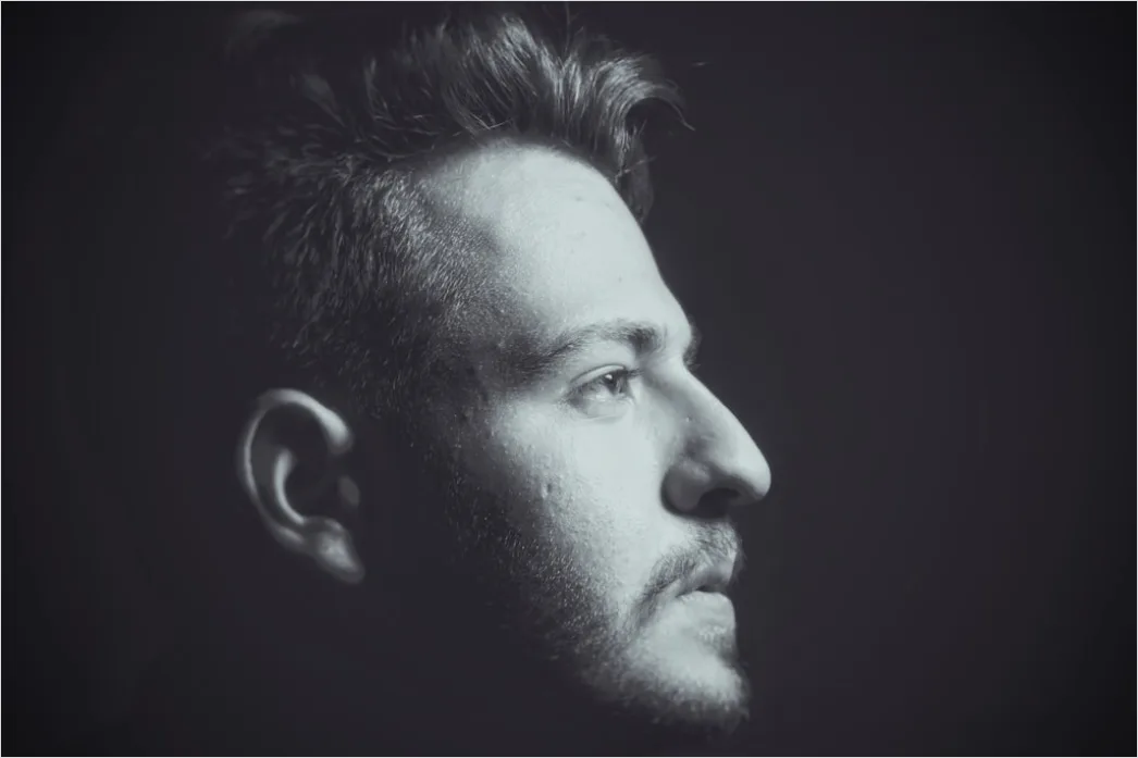 Detail Man Portrait Side Profile Dramatic Studio Lighting Number 7