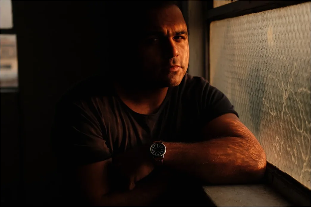 Detail Man Portrait Thoughtful Expression Window Light Number 14