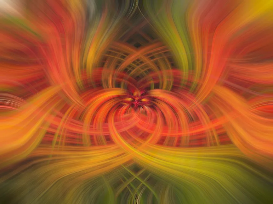 Detail Mandelbrot Fraktal Abstrakt Hintergrund Bunt Number 11
