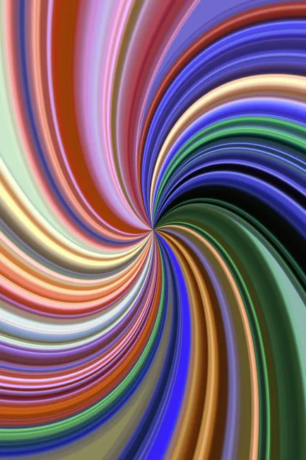 Detail Mandelbrot Fraktal Abstrakt Hintergrund Bunt Number 16