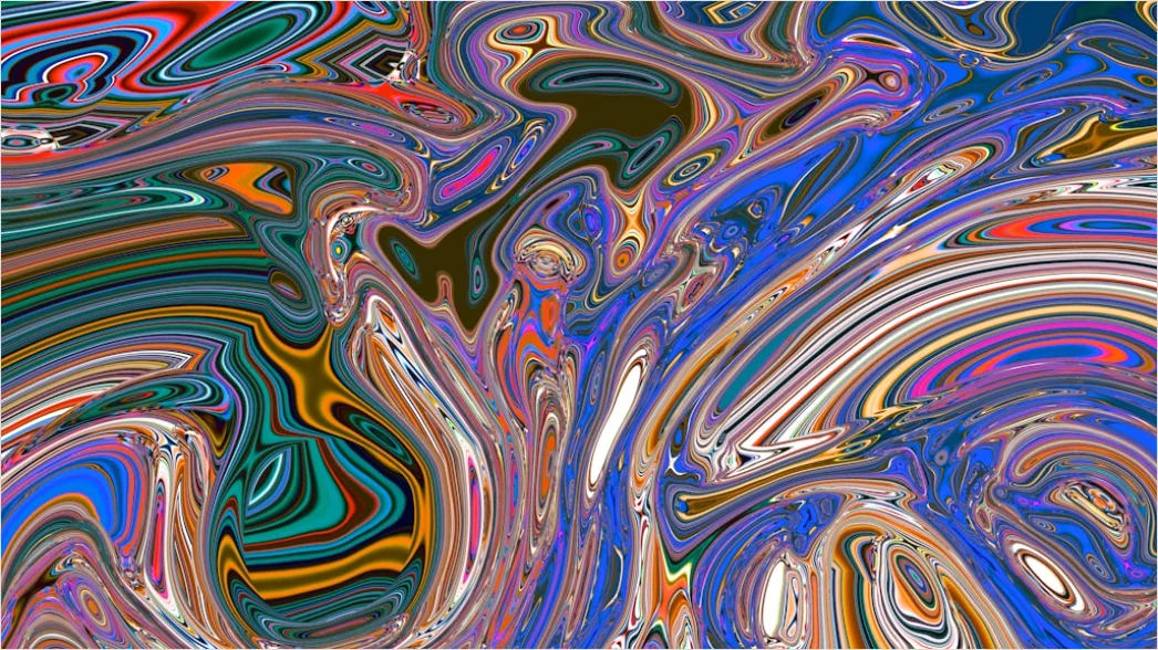 Detail Marmoreffekt Abstrakt Farben Swirl Hintergrund Number 15