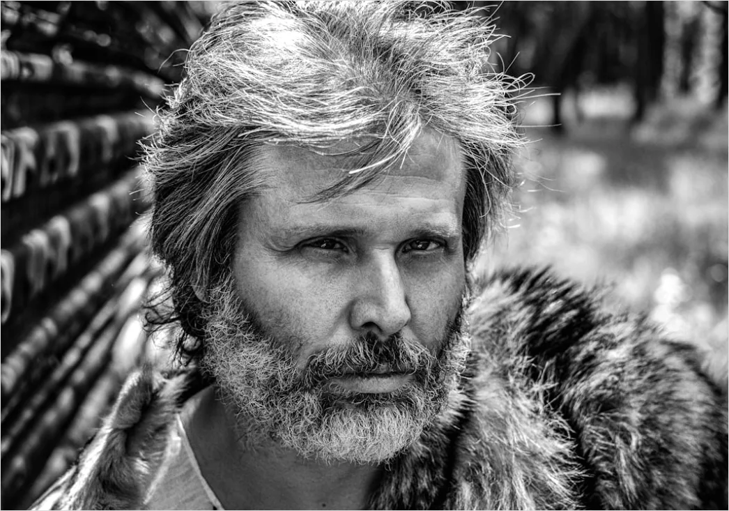 Detail Mature Man Portrait Distinguished Silver Hair Close Up Number 16