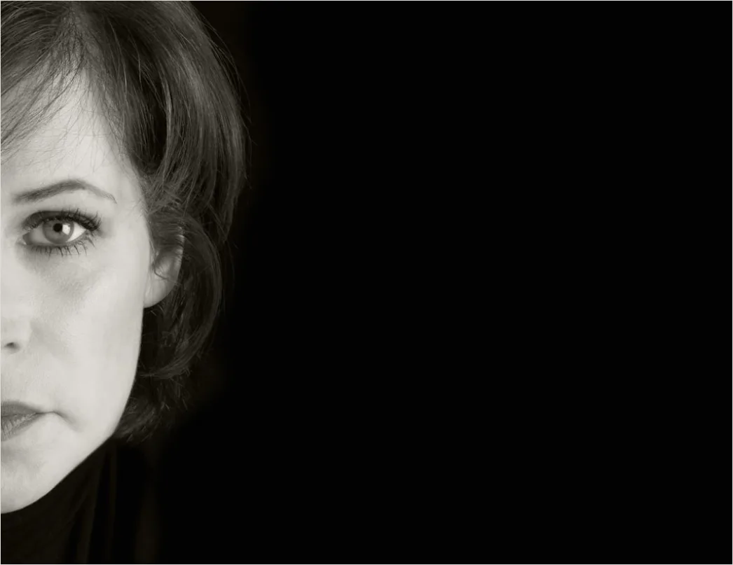 Detail Mature Woman Portrait Elegant Confident Close Up Number 14