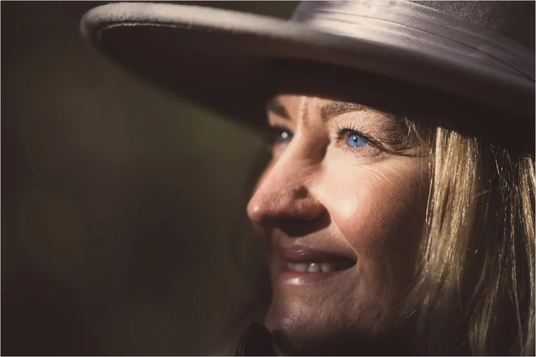 Detail Mature Woman Portrait Elegant Confident Close Up Number 16