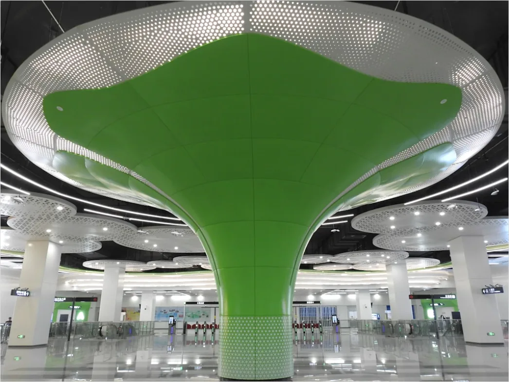 Metro Station Interior Modern Architecture Design 2212