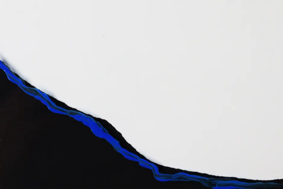 Detail Minimalistisch Abstrakt Hintergrund Schwarz Copy Space Number 2