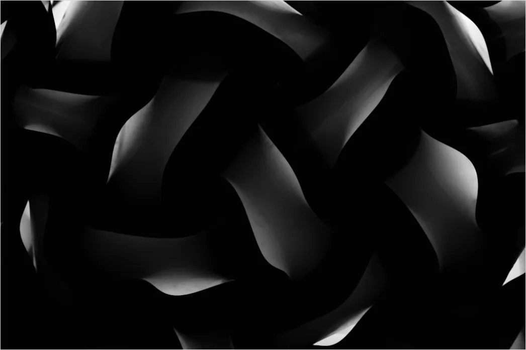 Detail Minimalistisch Abstrakt Hintergrund Schwarz Weiß Number 5