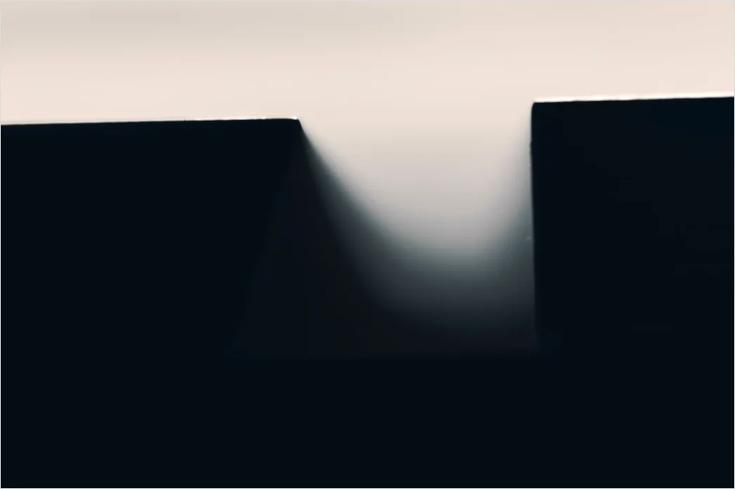 Detail Minimalistisch Abstrakt Hintergrund Schwarz Weiß Number 7