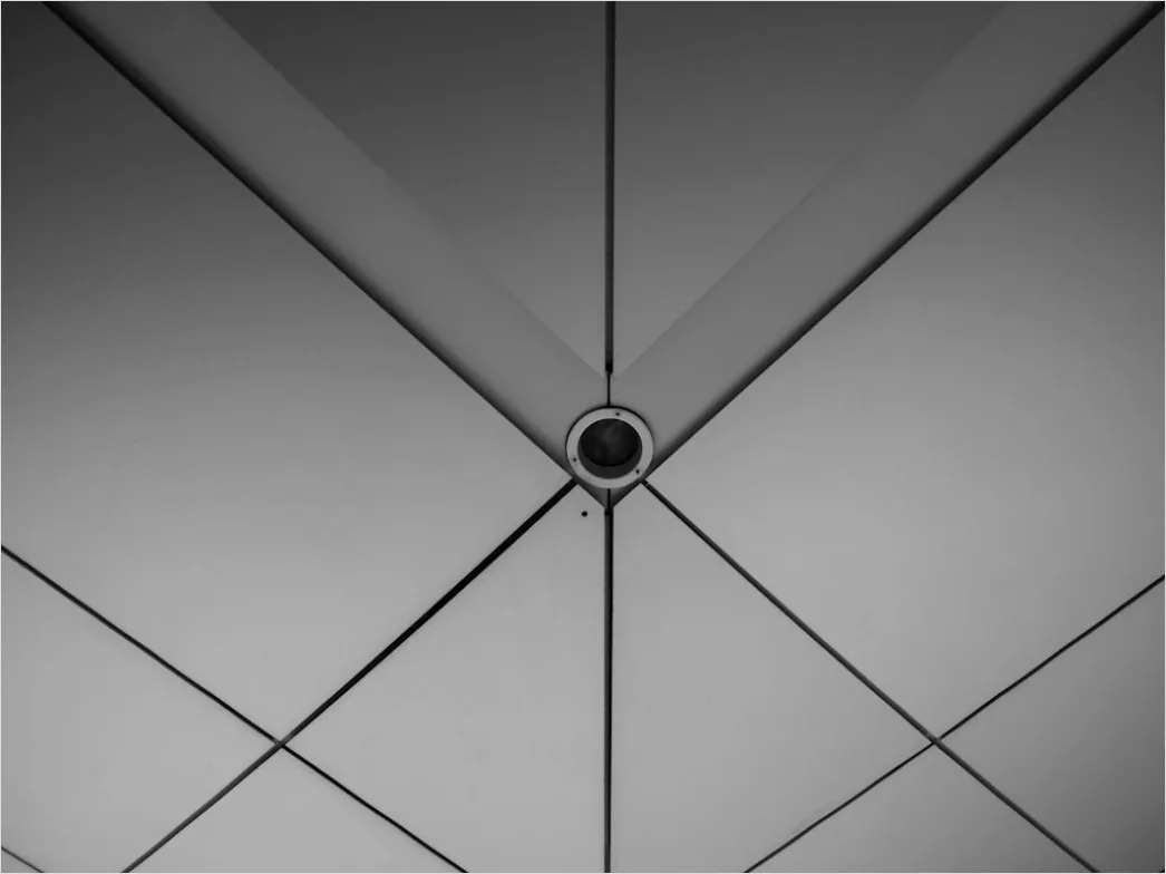 Detail Monochrom Abstrakt Kreise Hintergrund Minimal Number 7