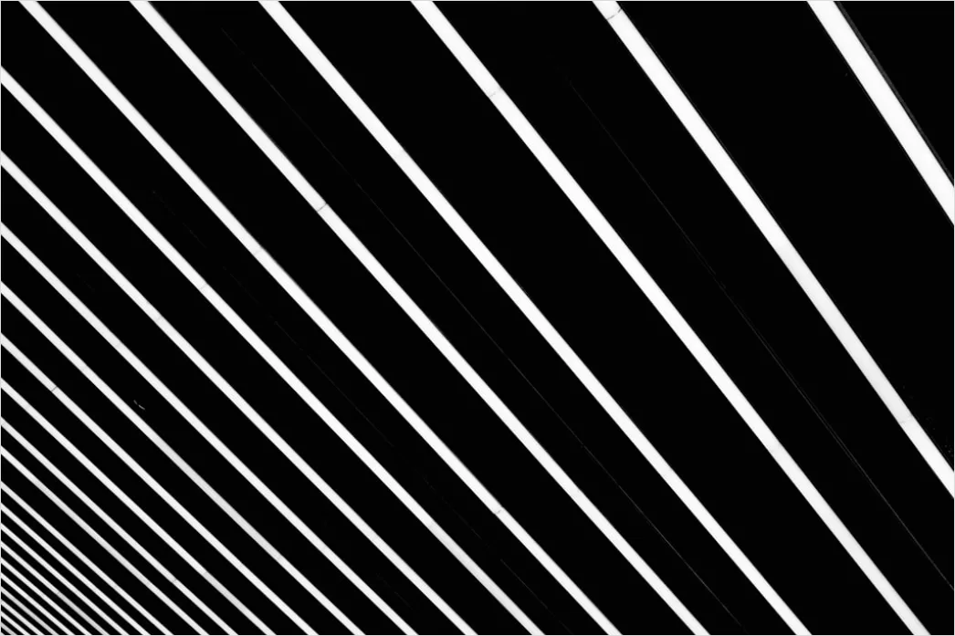 Detail Monochrom Linien Abstrakt Hintergrund Perspektive Number 9