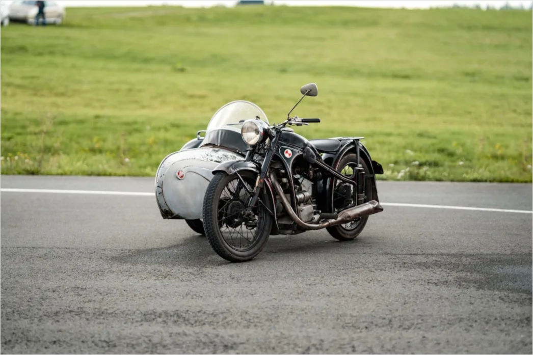 Detail Motorcycle Sidecar Vintage Road Trip Number 11