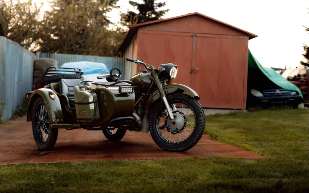 Detail Motorcycle Sidecar Vintage Road Trip Number 17