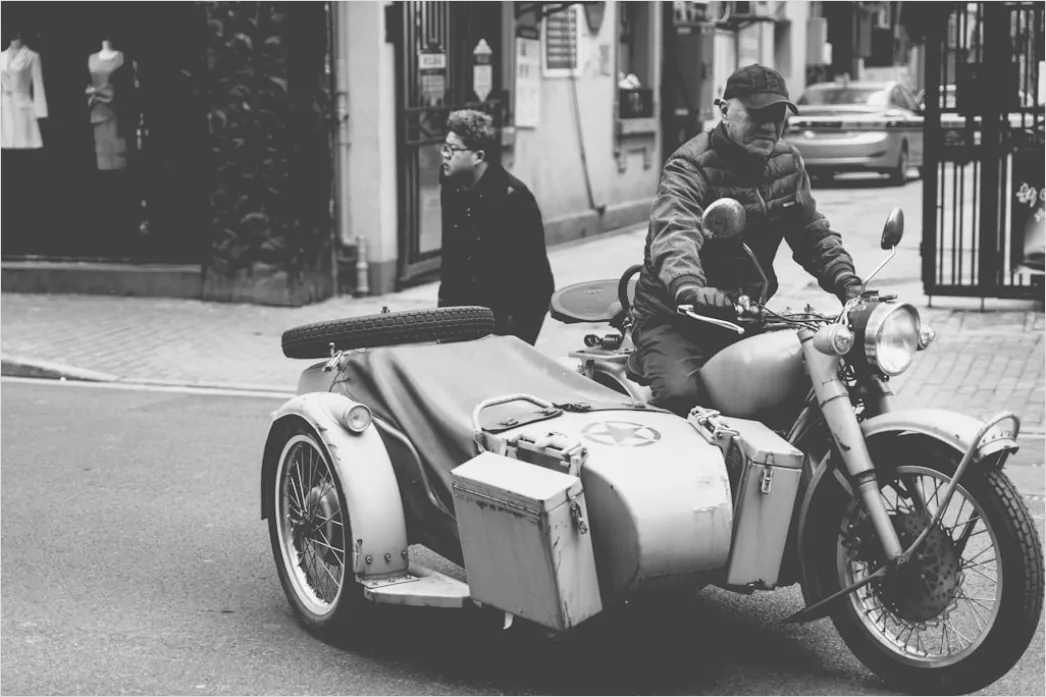 Detail Motorcycle Sidecar Vintage Road Trip Number 4