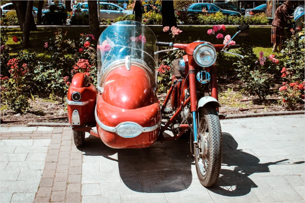 Detail Motorcycle Sidecar Vintage Road Trip Number 9