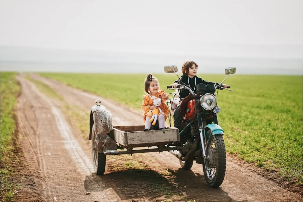 Detail Motorcycle Sidecar Vintage Road Trip Number 10