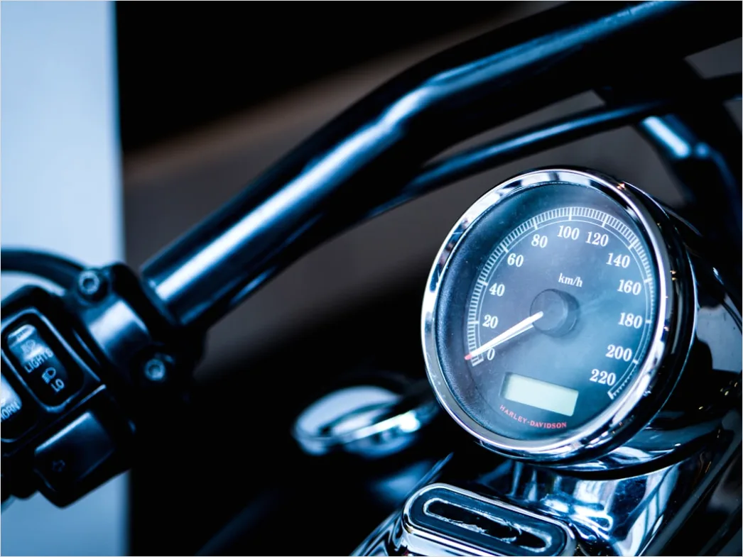 Detail Motorcycle Speedometer Dashboard Close Up Number 18