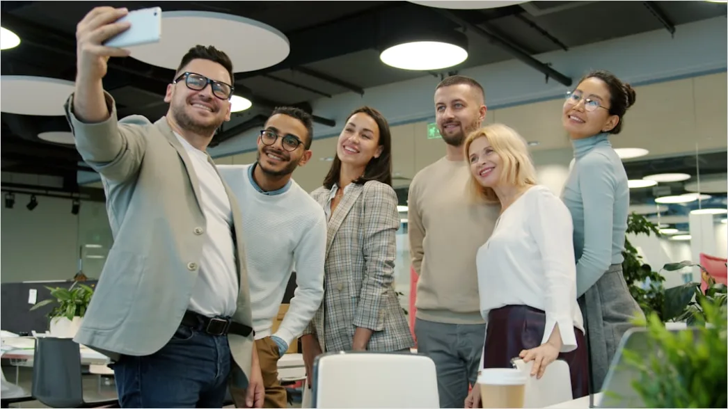 Detail Multicultural Team Portrait Office Environment Diverse Number 20