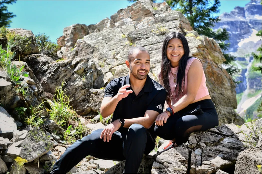 Detail Multiracial Couple Portrait Happy Smiling Outdoor Number 20