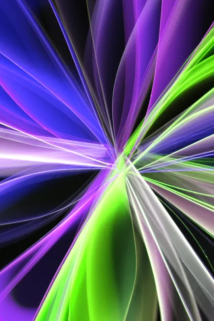 Detail Neon Explosion Abstrakt Farben Hintergrund Dunkel Number 13
