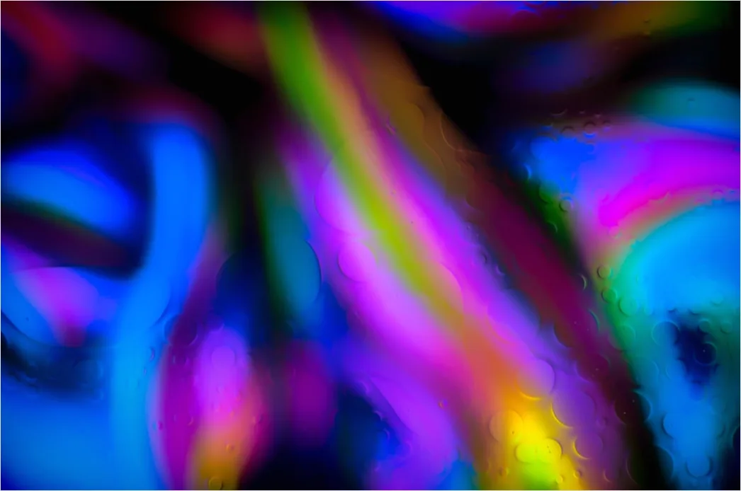 Detail Neon Farben Abstrakt Hintergrund Bunt Leuchtend Number 12