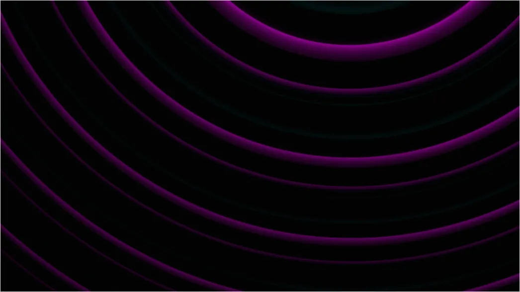 Detail Neon Wave Abstrakt Leuchtend Hintergrund Schwarz Number 16