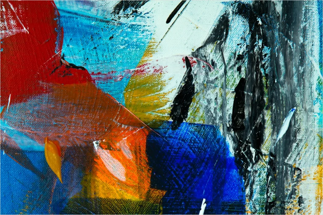 Detail ölfarbe Abstrakt Textur Nahaufnahme Detail Number 16