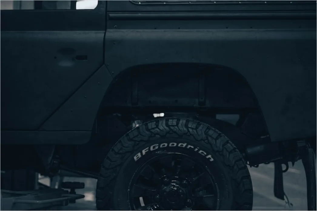 Detail Off Road Truck Lifted Suspension Close Up Number 14