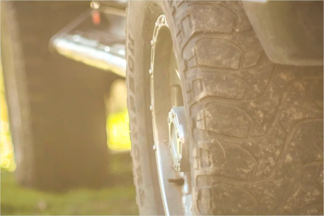 Detail Off Road Truck Lifted Suspension Close Up Number 6
