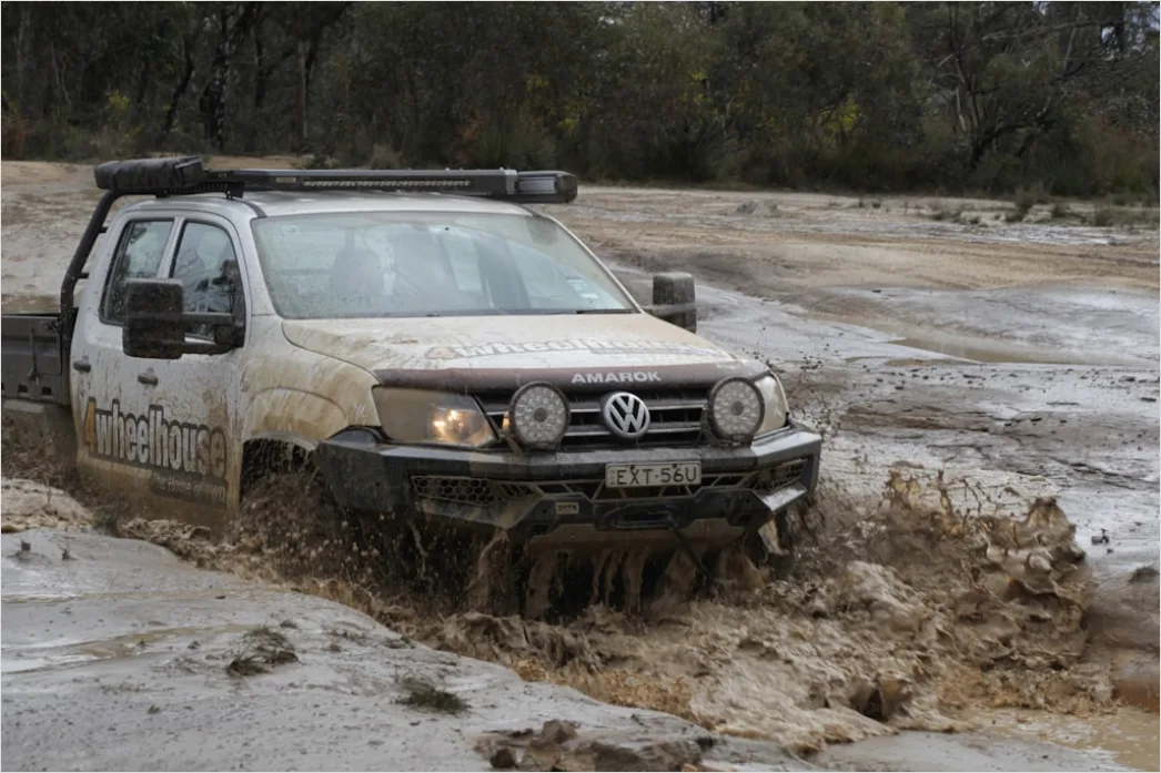 Detail Off Road Vehicle Winch Recovery Operation Number 13