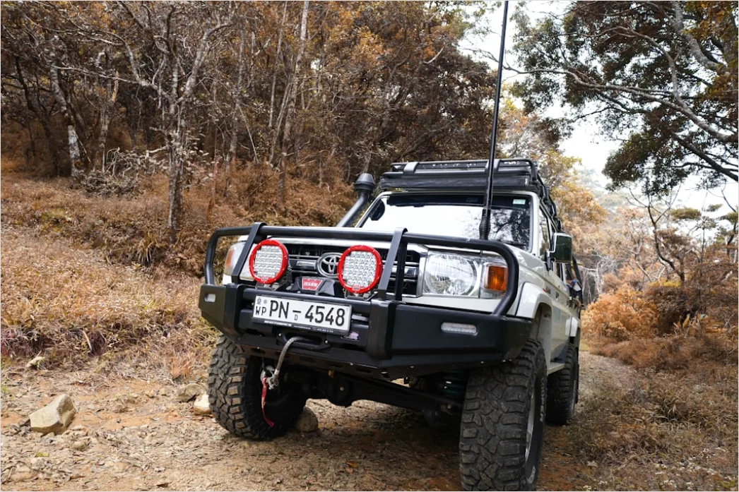 Detail Off Road Vehicle Winch Recovery Operation Number 5