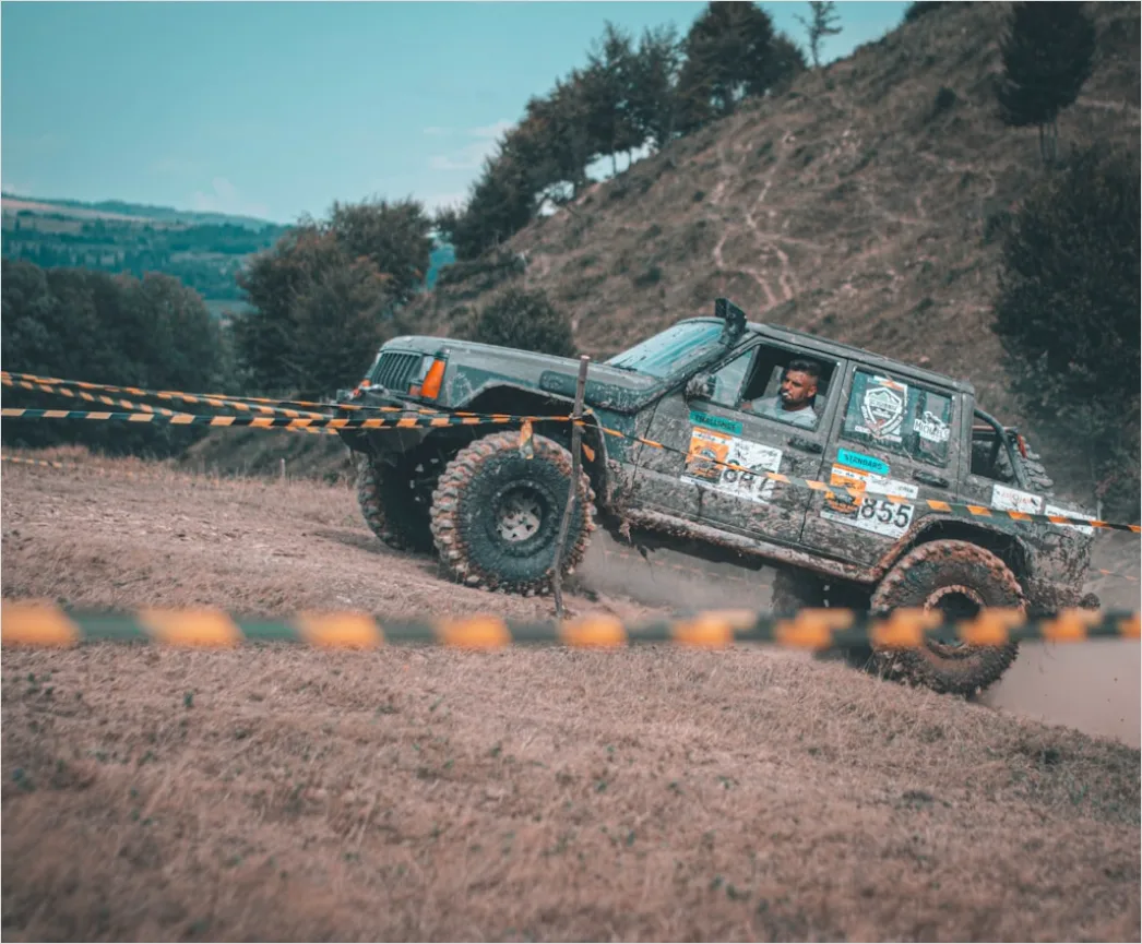 Detail Off Road Vehicle Winch Recovery Operation Number 8