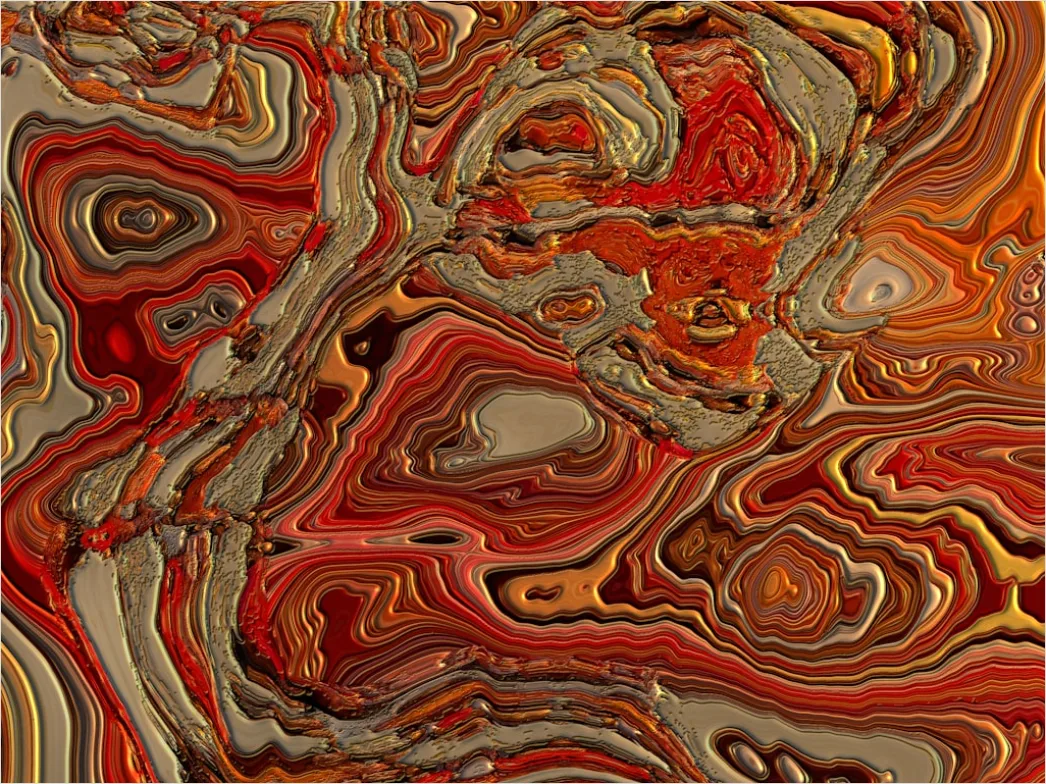 Detail Organisch Abstrakt Erde Textur Hintergrund Number 11