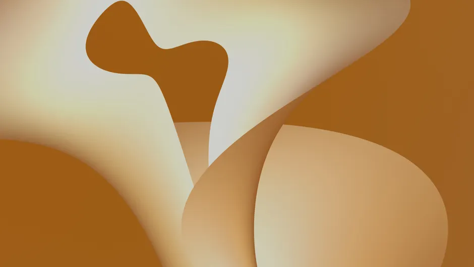 Detail Organische Abstraktion Formen Hintergrund Modern Number 2