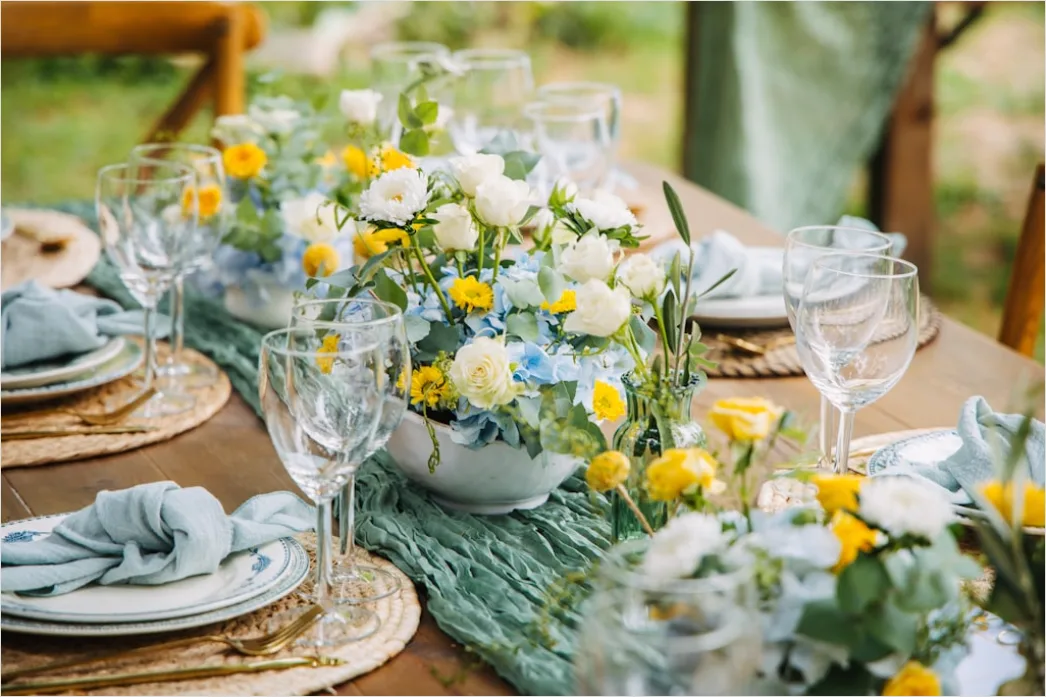 Detail Osterbrunch Tisch Gedeckt Elegant Frühling Number 13