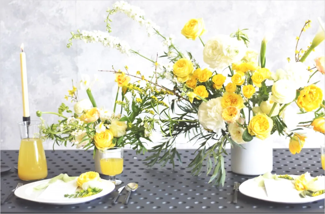 Detail Osterbrunch Tisch Gedeckt Elegant Frühling Number 18
