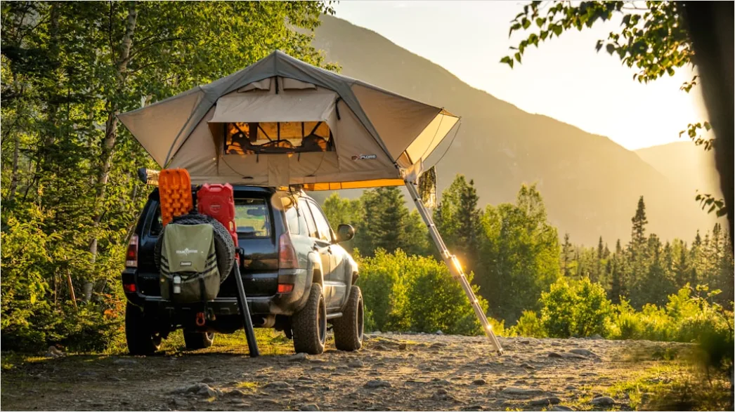 Overlanding Setup Rooftop Tent Camping Truck 4ef6