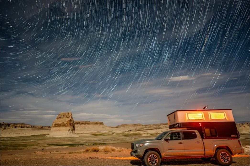 Detail Overlanding Setup Rooftop Tent Camping Truck Number 16