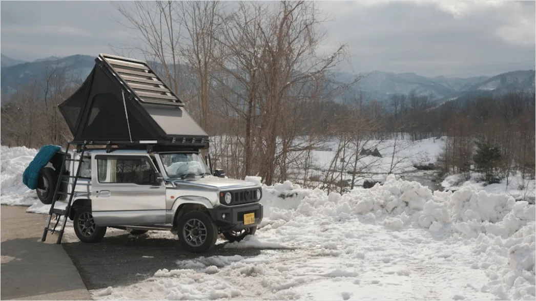 Detail Overlanding Setup Rooftop Tent Camping Truck Number 8