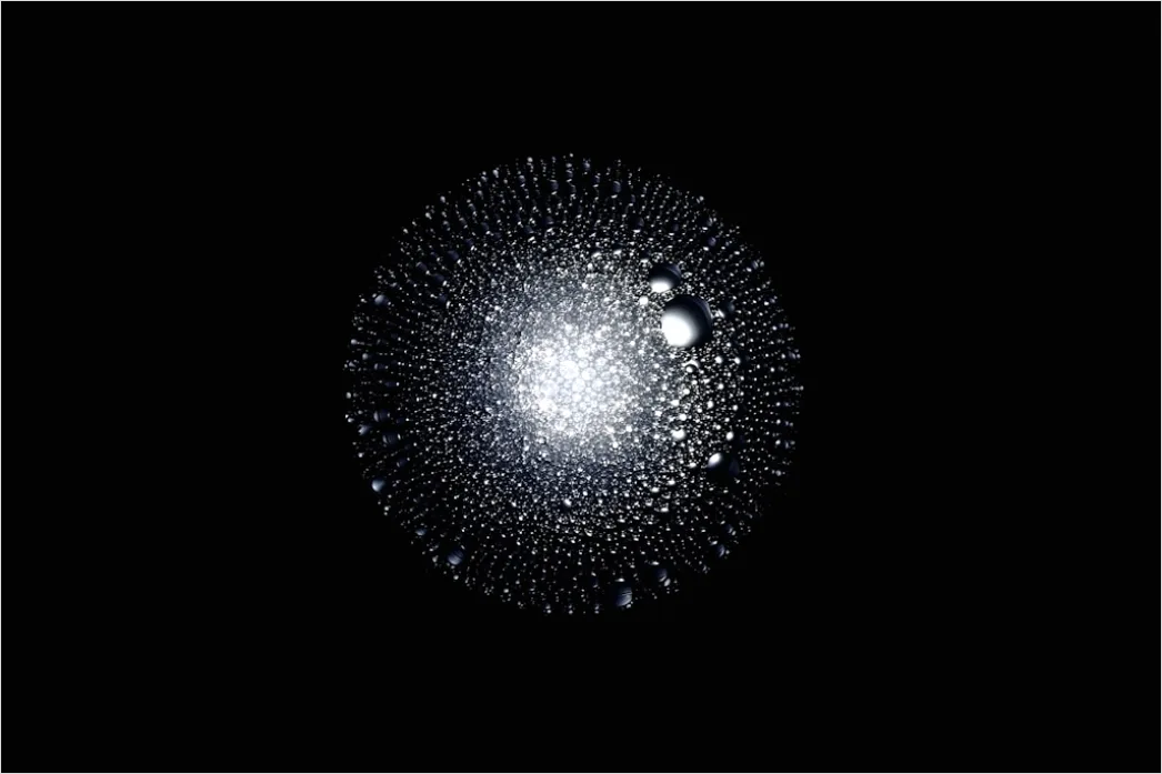 Detail Partikel Explosion Abstrakt Hintergrund Schwarz Number 2