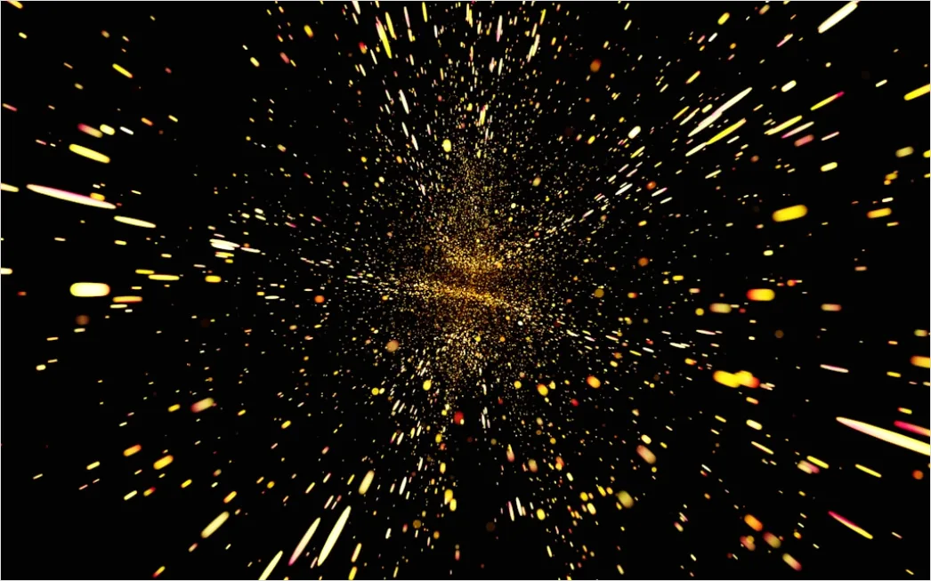 Detail Partikel Explosion Abstrakt Hintergrund Schwarz Number 5