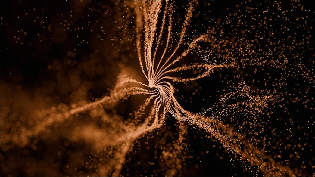 Detail Partikel Explosion Abstrakt Hintergrund Schwarz Number 9