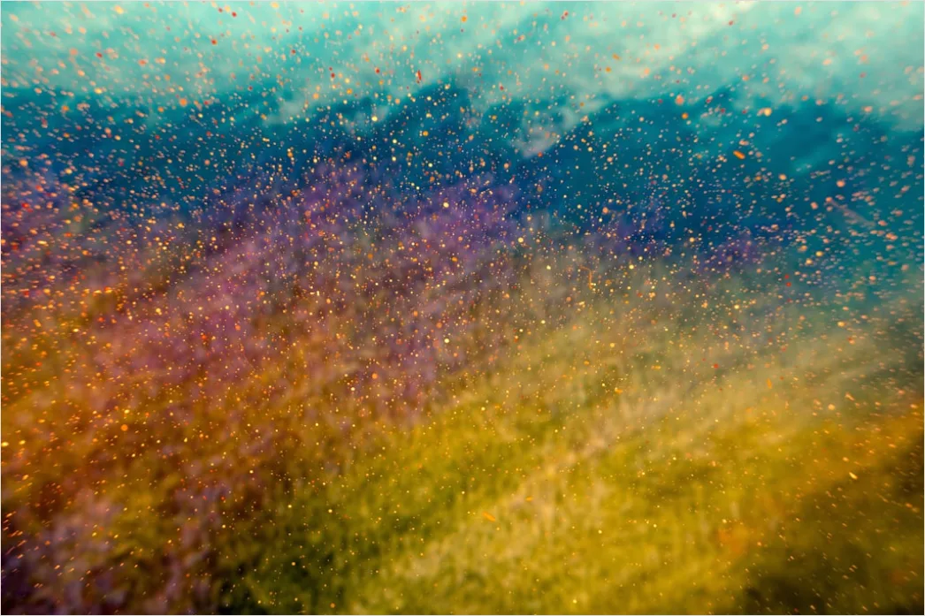 Detail Partikel Nebel Abstrakt Hintergrund Atmosphärisch Number 20