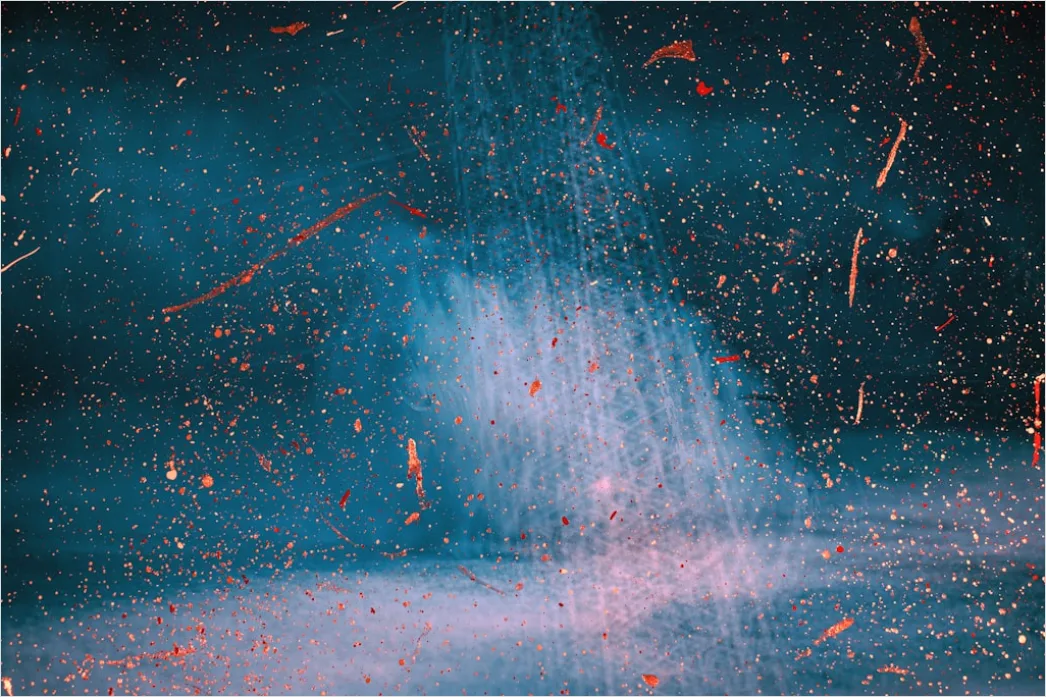 Detail Partikel Nebel Abstrakt Hintergrund Atmosphärisch Number 9