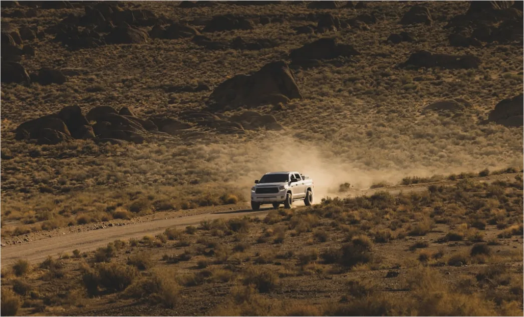 Detail Pickup Truck Off Road Desert Dunes Driving Number 10