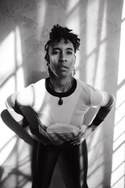 Detail Portrait Black Woman Confident Natural Light Studio Number 5