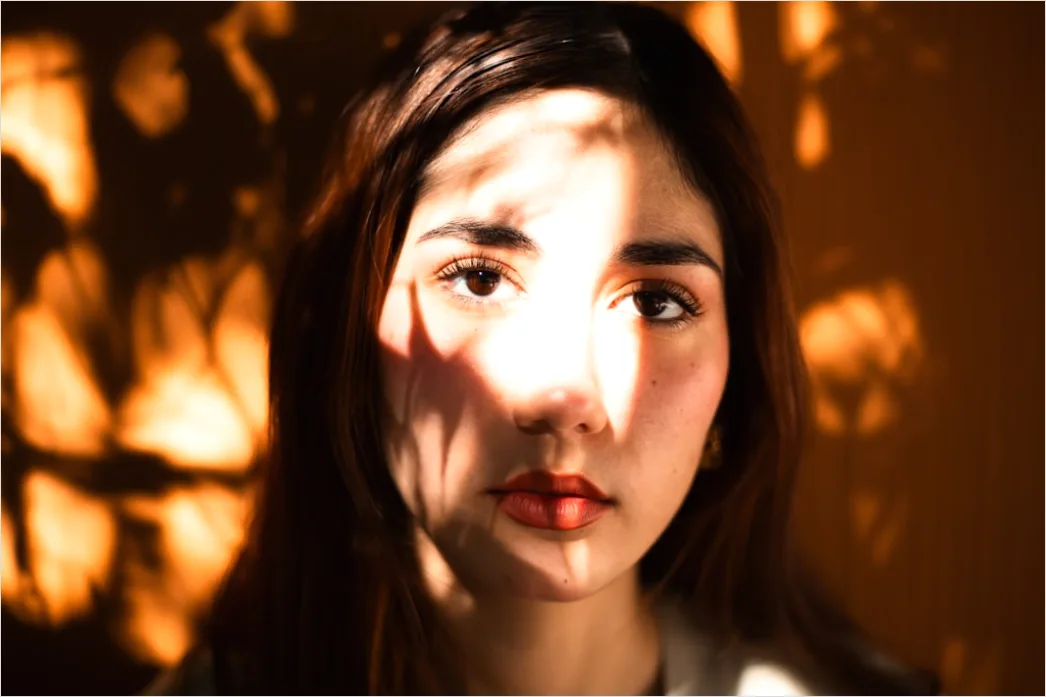 Detail Portrait Person Hopeful Optimistic Expression Light Number 8